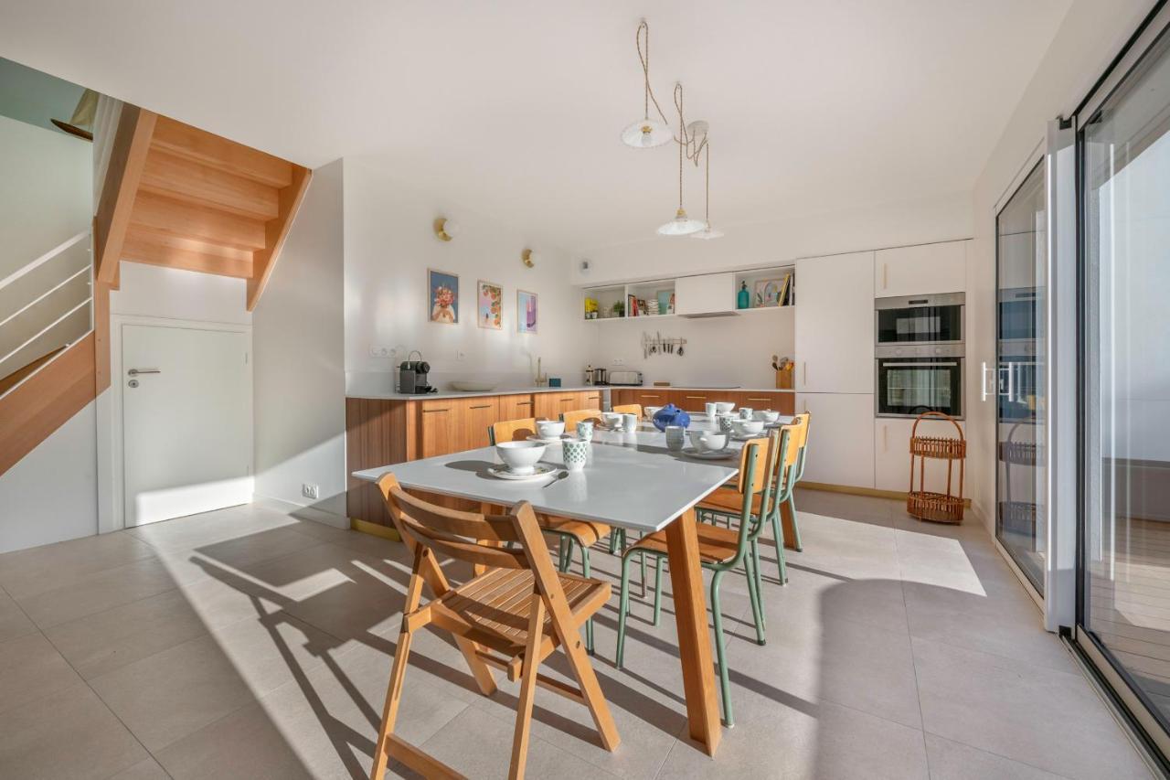 300M De La Plage - Belle Maison A Sarzeau Exteriör bild