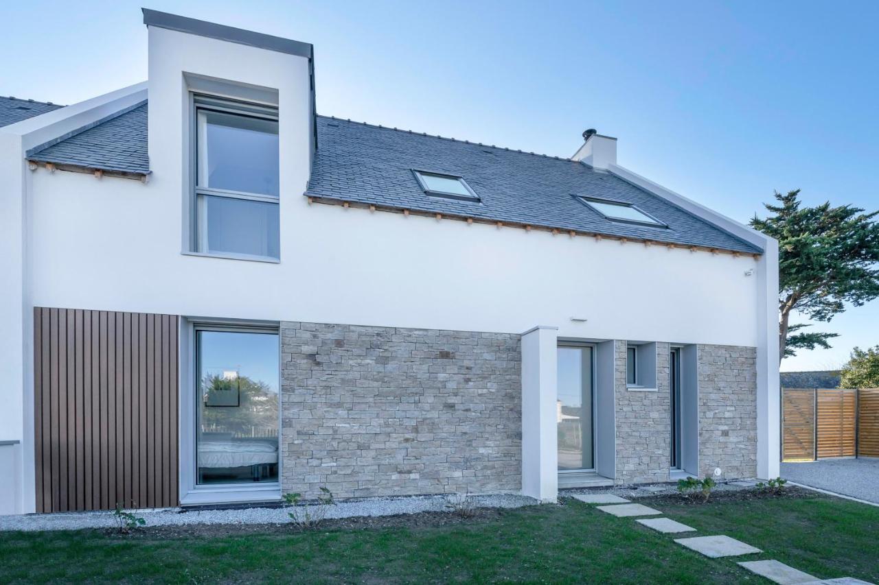 300M De La Plage - Belle Maison A Sarzeau Exteriör bild